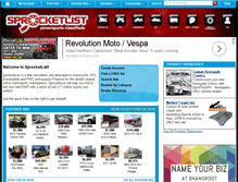 Tablet Screenshot of allaboutbikes.sprocketlist.com
